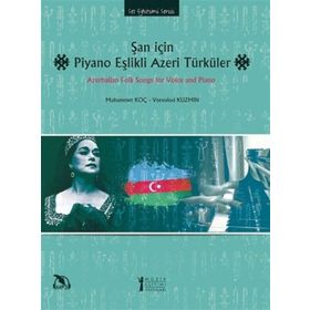 Şan için Piyano Eşikli Azeri Türküler-Müzik Eğitimi Yayınları