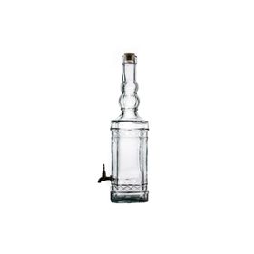 San Miguel 3.5 L Musluklu Köşeli Yağ Şişesi