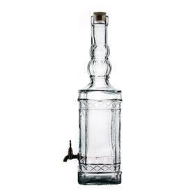San Miguel 3.5 L Musluklu Köşeli Yağ Şişesi