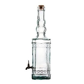 San Miguel 3.5 L Musluklu Köşeli Yağ Şişesi