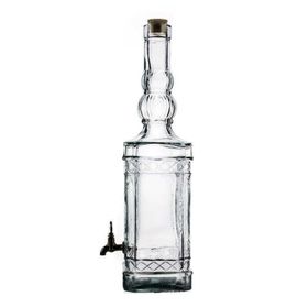 San Miguel 3.5 L Musluklu Köşeli Yağ Şişesi