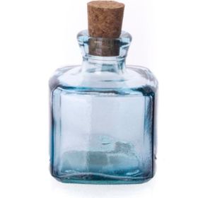 San Miguel Cuadrada 200 ml Turkuaz Yağ Şişesi