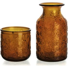 San Miguel Flora Bardaklı Turuncu Sürahi