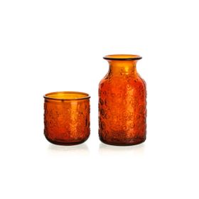 San Miguel Flora Bardaklı Turuncu Sürahi