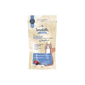 Sanabelle 55 gr Forelle Snack Trout Alabalıklı ve Kızılcıklı Kedi Ödülü
