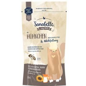 Sanabelle 55 gr Tavuklu ve Sütlü Yetişkin Kediler İçin Dolgu Atıştırmalık