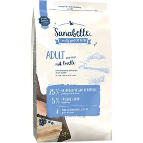 Sanabelle Adult Forelle Alabalıklı Tahılsız 1 kg Açık Kedi Maması