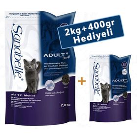 Sanabelle Adult Ostrich Kanatlı Hayvanlı Yetişkin 2 kg Kedi Maması