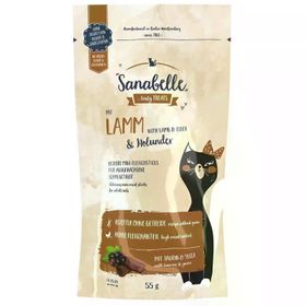 Sanabelle Kuzu Etli ve Yaban Mersinli 55 gr Kedi Ödülü