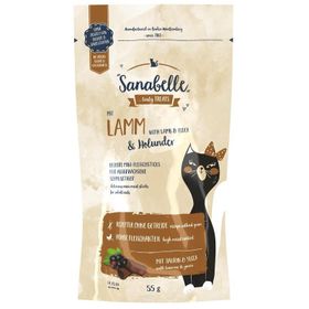 Sanabelle Kuzu Etli ve Yaban Mersinli 55 gr Kedi Ödülü