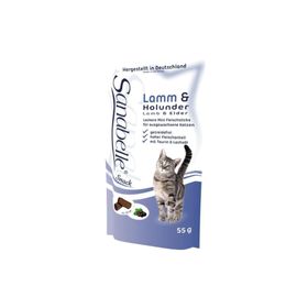 Sanabelle Kuzu Etli ve Yaban Mersinli 55 gr Kedi Ödülü