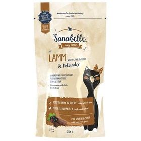 Sanabelle Kuzu Etli ve Yaban Mersinli 55 gr Kedi Ödülü