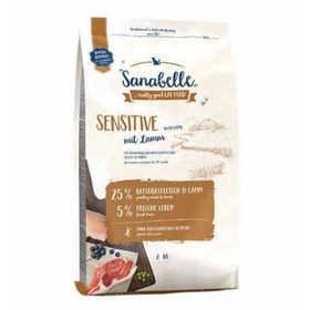 Sanabelle Sensitive Glutensiz Kuzu Etli Hassas 2 kg Kedi Maması