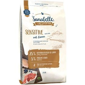 Sanabelle Sensitive Kuzu Etli Hassas Tahılsız 2 kg Kedi Maması