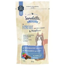 Sanabelle Snack Alabalık ve Kızılcık Özlü 55 gr Kedi Ödülü