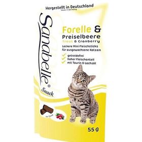 Sanabelle Snack Alabalık ve Kızılcıklı 55 gr Kedi Ödül Maması
