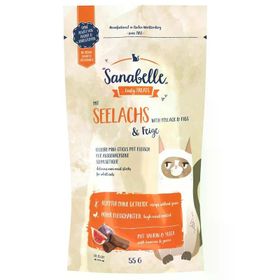 Sanabelle Snack Kömür Balıklı ve İncirli 55 gr Kedi Ödülü