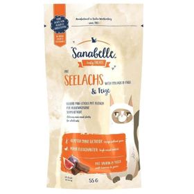 Sanabelle Snack Kömür Balıklı ve İncirli 55 gr Kedi Ödülü