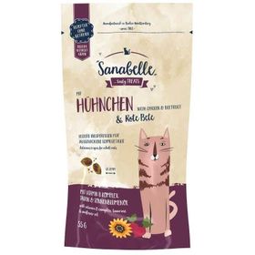Sanabelle Tavuklu ve Pancar Dolgulu 55 gr Kedi Ödülü