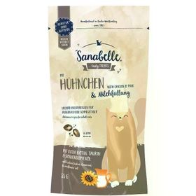Sanabelle Tavuklu ve Süt Dolgulu 55 gr Kedi Ödülü
