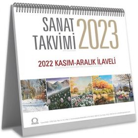 Sanat Takvimi 2023 Masa Takvimi - Kolektif