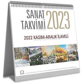 Sanat Takvimi 2023 Masa Takvimi - Kolektif
