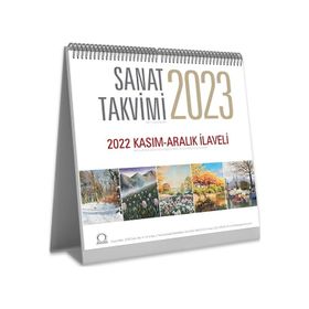 Sanat Takvimi 2023 Masa Takvimi - Kolektif