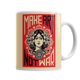 Sanat Yap Savaşma Porselen Kupa Bardak