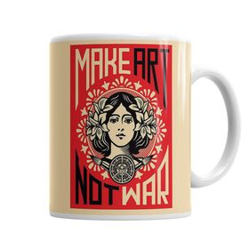Sanat Yap Savaşma Porselen Kupa Bardak