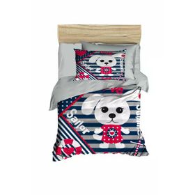 Sanatella %100 Pamuklu Sailor Yenidoğan Erkek Bebek Nevresim Takımı