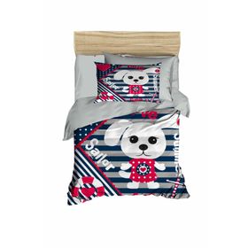 Sanatella %100 Pamuklu Sailor Yenidoğan Erkek Bebek Nevresim Takımı