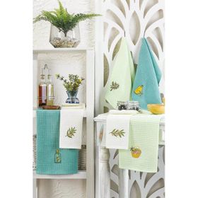 Sanatella Mint 30x50 cm 6 Parça Mutfak Kurulama Bezi