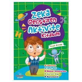 Sancak Yayınları Zeka Geliştiren Aktivite Kitabım - Yeşil Kitap