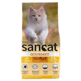 Sancat 15 kg Gurme Yetişkin Kedi Maması