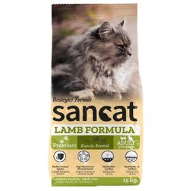 Sancat 15 kg Kuzulu Yetişkin Kuru Kedi Maması