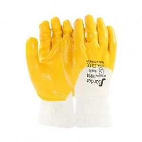 Sander Np01 No:9 Sarı Nitril Eldiven