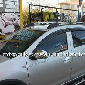 Sandero Stepway 2012-2018 Mugen Cam Rüzgarlığı