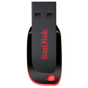 Sandisk 128 GB Cruzer Blade USB 2.0 Siyah USB Bellek