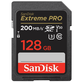 Sandisk 128GB SDXC UHS-1 Extreme Pro 200MB/s Hafıza Kartı