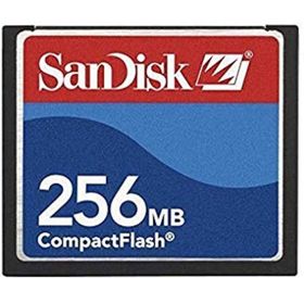 Sandisk 256 MB Compact Flash Card