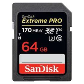 Sandisk 64 GB Micro SDXC Extreme Pro class10 UHS - I u3 - 170 MB/s Hafıza Kartı