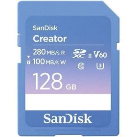 Sandisk Creator Series 128 GB 280 MB/s V60 UHS-II SDXC Hafıza Kartı