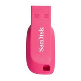 Sandisk Cruzer Blade SDCZ50C-016G-B35PE Pembe 2.0 USB 16GB Flash Bellek