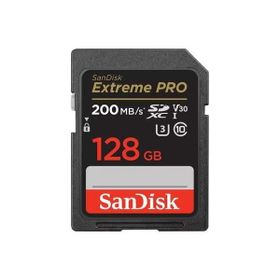 Sandisk Extreme Pro SD UHS I 128 GB Card