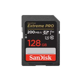 Sandisk Extreme Pro SD UHS I 128 GB Card