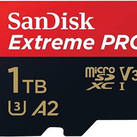 SanDisk Extreme Pro SDSQXCD-1T00-GN6MA Class 10 UHS-I A2 V30 1 TB Micro SD Kart