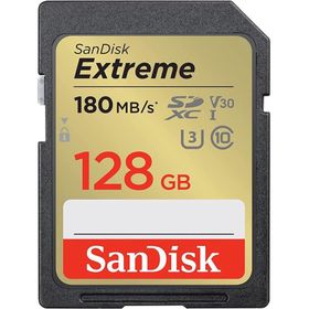 SanDisk Extreme SDSDXVA-128G-GNCIN 128 GB 180MB/s SD UHS-I 4K UHD Hafıza Kartı