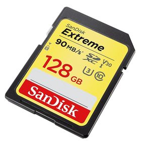 Sandisk Extreme SDSDXVF-128G-GNCIN 128GB Flash Bellek