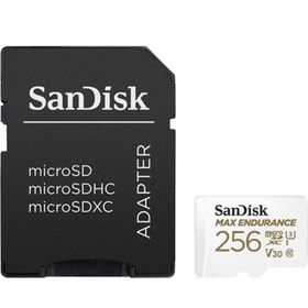 SanDisk SDSQQVR-256G-GN6IA Max Endurance 256 GB 100/40MB/s MicroSDXC C10 C30 Adaptörlü Hafıza Kartı