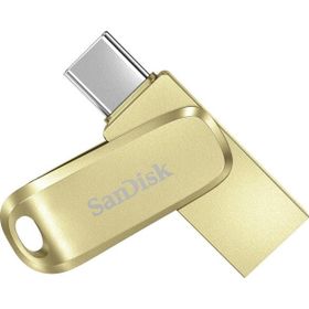 SanDisk Ultra Dual Drive Luxe SDDDC4-128G-G46GD Type-C Gold 128 GB Flash Bellek